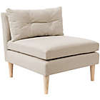 Alternate image 2 for Varick Linen Upholstered Furniture Collection