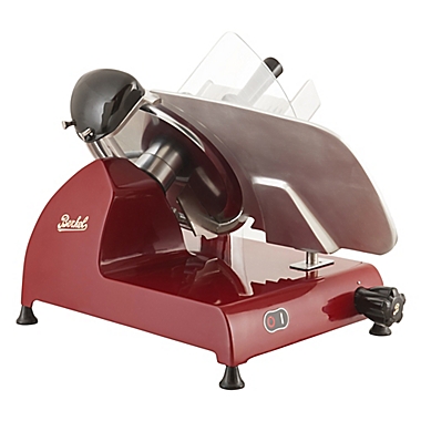 Berkel Red Line 300 Electric Food Slicer in Red. View a larger version of this product image.