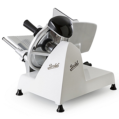 Berkel Red Line 250 Electric Food Slicer in White. View a larger version of this product image.