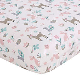 Levtex Baby® Everly Fitted Crib Sheet in Pink/Blue