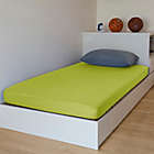 Alternate image 1 for BSensible Natural Breathable Waterproof Full Fitted Sheet Protector in Green