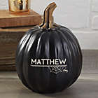 Alternate image 0 for BOO! Small Resin Personalized Pumpkin