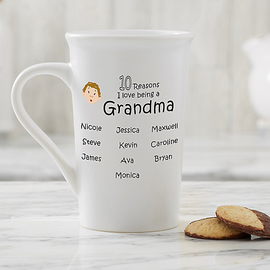 Alternate image 1 for Personalized So Many Reasons Latte Mug