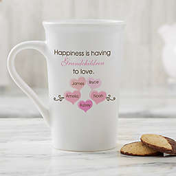 Personalized What Is Happiness? Latte Mug