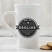 Personalized Coffee House Latte Mug 16 oz