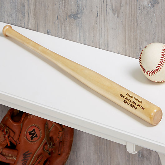 Alternate image 1 for Personalized Write Your Own Mini Baseball Bat