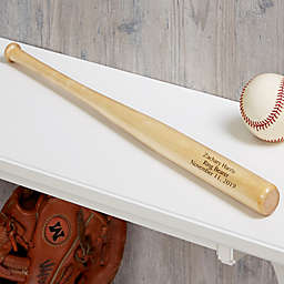Personalized Ring Bearer Mini Baseball Bat