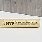 Alternate image 1 for Personalized MVP Mini Baseball Bat