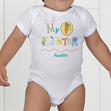 My First Easter Personalized Baby Bodysuit. View a larger version of this product image.