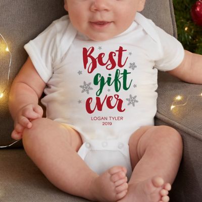 christmas baby bodysuit