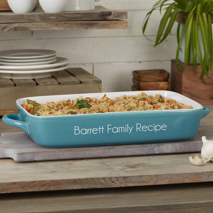Personalized Classic Casserole Baking Dish Bed Bath and Beyond Canada