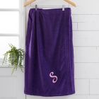 Alternate image 3 for Personalized Bath Time Monogram Towel Wrap