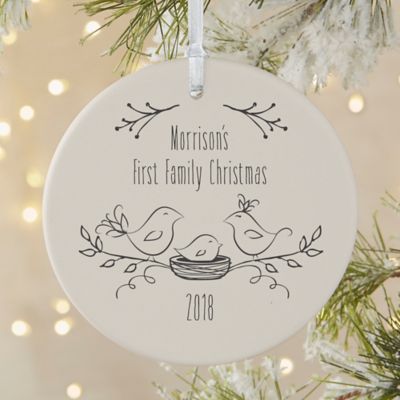 family christmas ornament