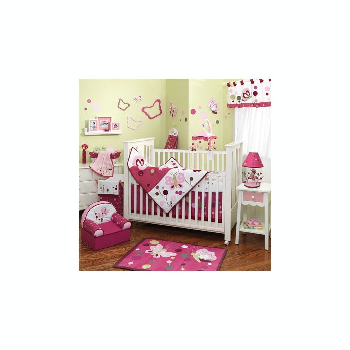 Lambs Ivy Raspberry Swirl Collection Bed Bath Beyond