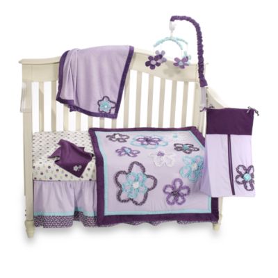 light purple crib bedding