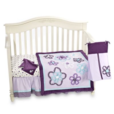 light purple crib bedding