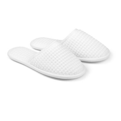 waffle cotton slippers