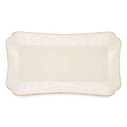 Lenox® French Perle™ Hors D'oeuvre Tray in White