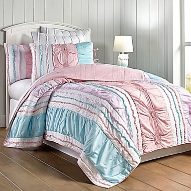 Levtex Home Belle 2-Piece Reversible Twin/Twin XL Quilt Set in Red. View a larger version of this product image.