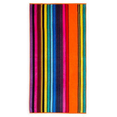 striped beach towels on sale