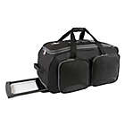 Alternate image 2 for FILA 22-Inch Carry-On Rolling Duffle Bag in Black