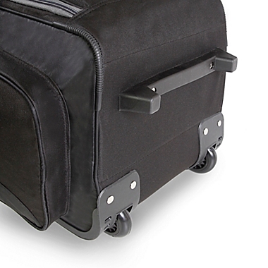 FILA 22-Inch Carry-On Rolling Duffle Bag in Black. View a larger version of this product image.