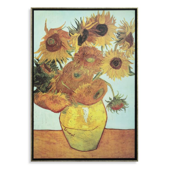 12 Sunflowers By Vincent Van Gogh Wall Art Bed Bath And Beyond Canada