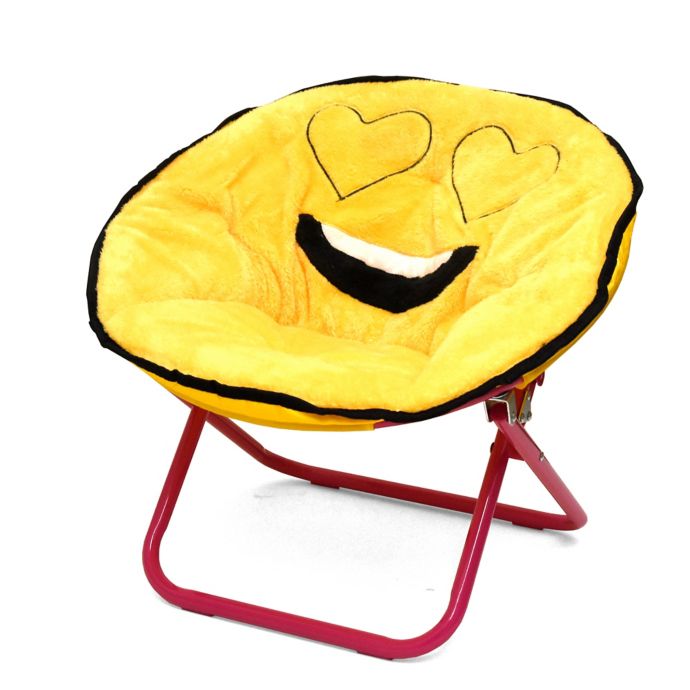 Emoji Polyester Upholstered Emoji Chair | buybuy BABY