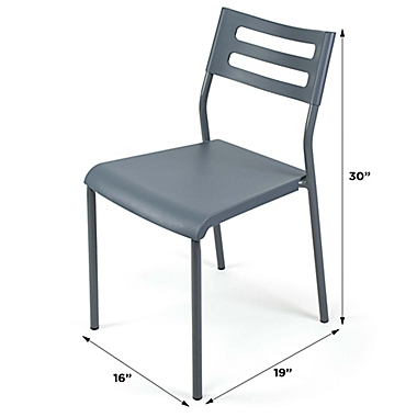 Humble Crew Metal Industrial Chair. View a larger version of this product image.