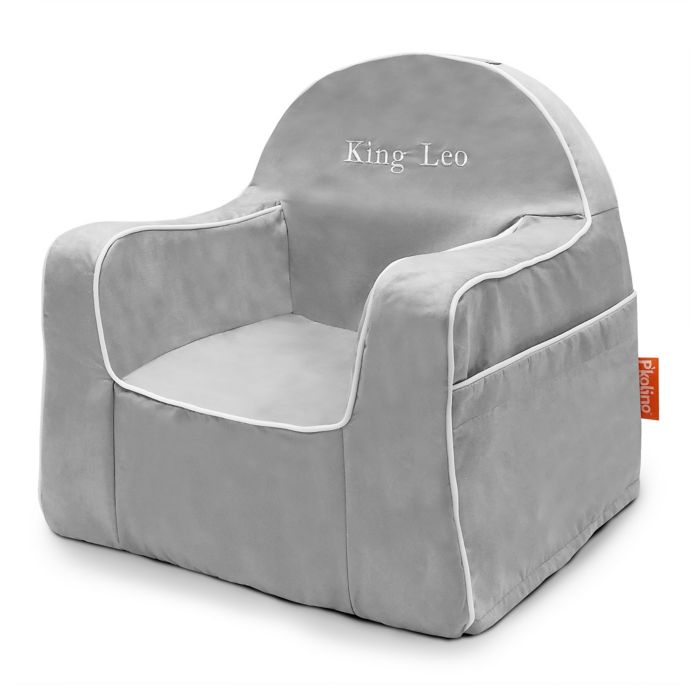 P Kolino Little Reader Chair With White Piping Bed Bath