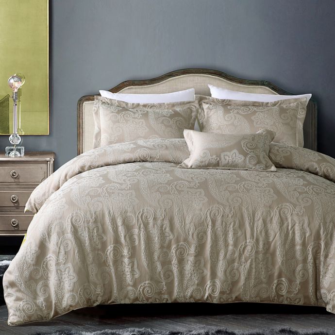 California Design Hotel Paisley Comforter Set Bed Bath Beyond