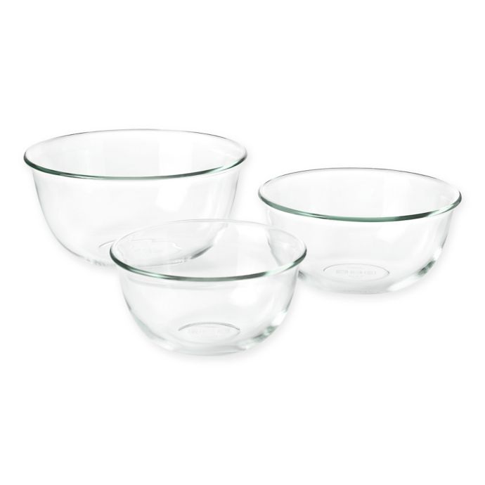 best glass mixing bowl set