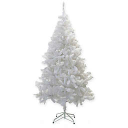 Perfect Holiday Crystal Artificial Christmas Tree in White