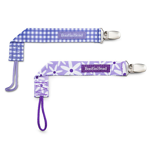 Alternate image 1 for BooginHead® PaciGrip 2-Pack Pacifier Straps