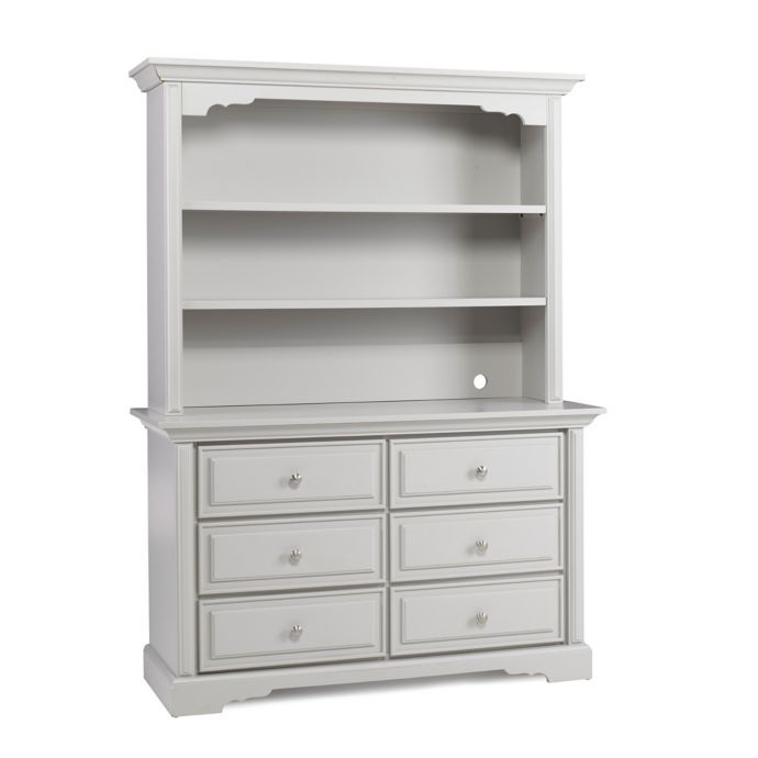 Dolce Babi Venezia Hutch In Misty Grey Bed Bath Beyond