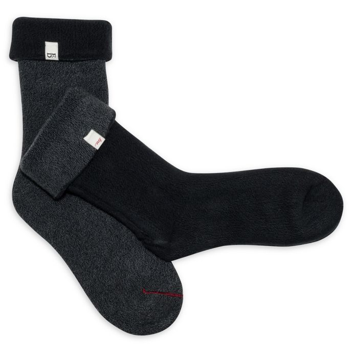 Ed Ellen Degeneres One Size Women's Reversible Terry Socks Bed Bath