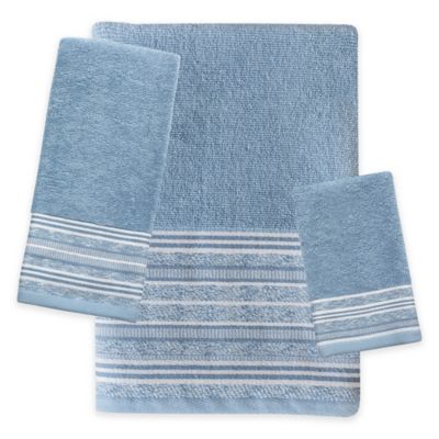 Croscill&reg; Nomad Bath Towel Collection in Blue