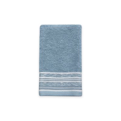 Croscill® Nomad Fingertip Towel In Blue | Bed Bath And Beyond Canada