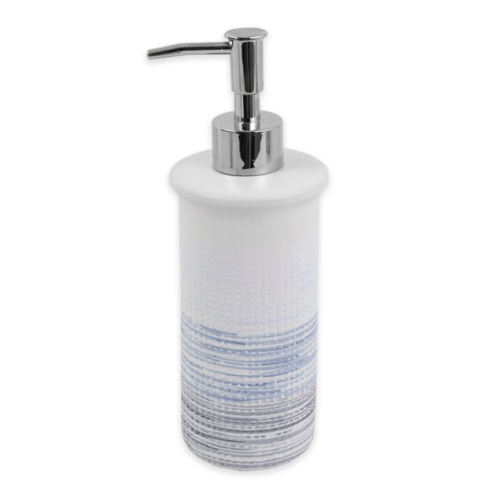 Croscill® Nomad Lotion Dispenser in Blue Bed Bath & Beyond