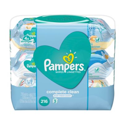 pampers wipes complete clean