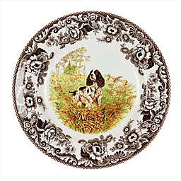 Spode® Woodland English Springer Spaniel Salad Plate