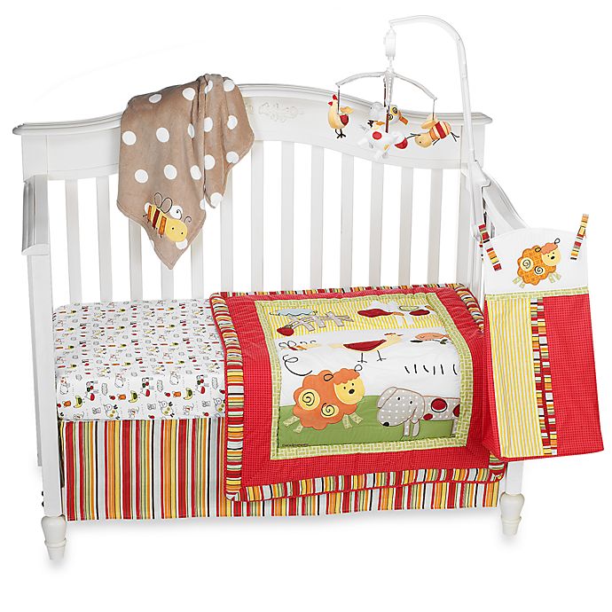 Cocalo Baby Farm 4 Piece Crib Bedding, Farm Themed Crib Bedding