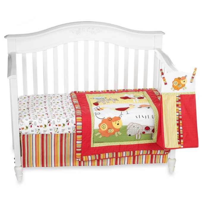 Cocalo Baby Farm 4 Piece Crib Bedding Set Buybuy Baby