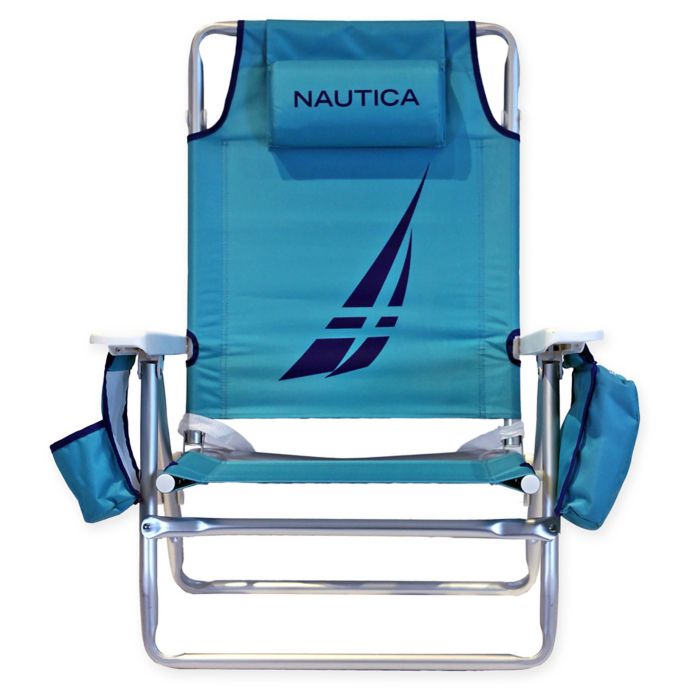 Nautica 5 Position Beach Chair Bed Bath Beyond