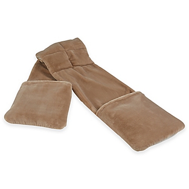 Therapedic&reg; Weighted Reader Wrap in Taupe. View a larger version of this product image.