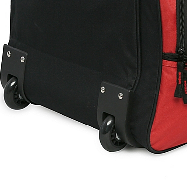 Pacific Coast 30-Inch Rolling Duffle Bag in Red. View a larger version of this product image.