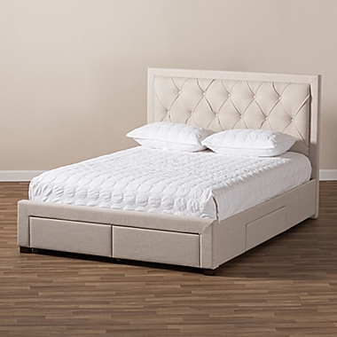 Baxton Studio Aurelie Upholstered Storage Bed. View a larger version of this product image.