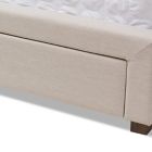 Alternate image 11 for Baxton Studio Aurelie Upholstered Storage Bed