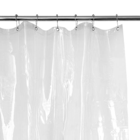 Heavy Weight Shower Curtain Liner In Clear Bed Bath Beyond