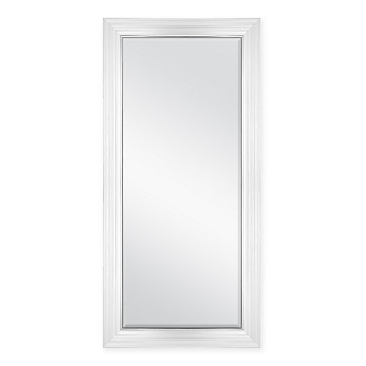 Beveled Wide Frame 31 5 Inch X 65, Beveled Floor Mirror Bed Bath And Beyond